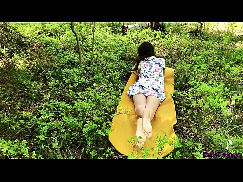 ❤️ Estranho na Tinder Masturba-me a rata e fode apaixonadamente na floresta ❤️ Sexo de qualidade em nós ❌❤